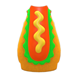 Animal Crossing Hot-dog Costume Image