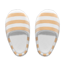 Animal Crossing House Slippers|Beige Image