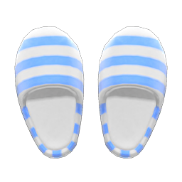House Slippers Blue