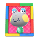 Animal Crossing Huck's Photo|Colorful Image