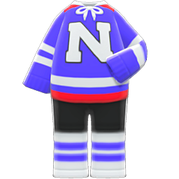 Ice-hockey Uniform Blue