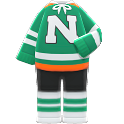 Ice-hockey Uniform Green