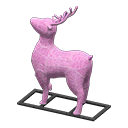 Illuminated Reindeer Pink