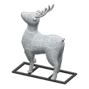 Illuminated Reindeer White