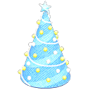 Animal Crossing Illuminated Tree|Blue Image