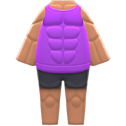 Instant-muscles Suit Purple