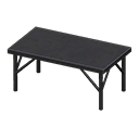 Animal Crossing Iron Worktable|Black Image