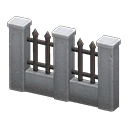 Animal Crossing Iron-and-stone Fence Image