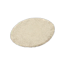 Ivory Medium Round Mat