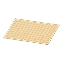 Animal Crossing Ivory Simple Bath Mat Image