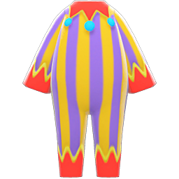 Jester Costume Purple & yellow