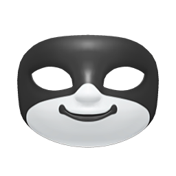 Animal Crossing Jester's Mask|Black Image