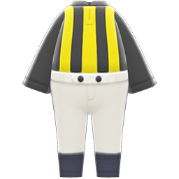 Jockey Uniform Vertical stripes