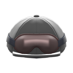 Animal Crossing Jockey's Helmet|Black Image