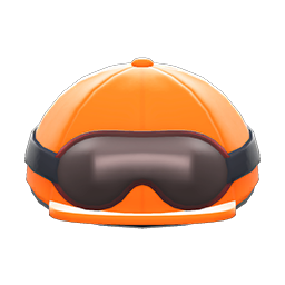 Jockey's Helmet Orange