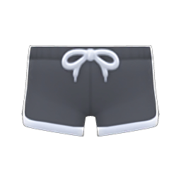 Animal Crossing Jogging Shorts|Black Image