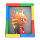 Animal Crossing Katt's Photo|Colorful Image