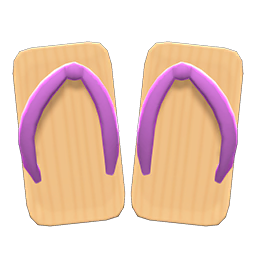 Kimono Sandals Purple