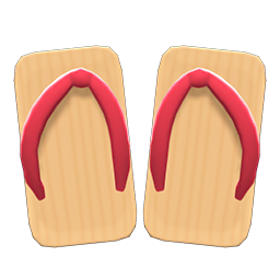 Kimono Sandals Red