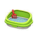 Kitty Litter Box Green