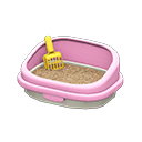 Kitty Litter Box Pink