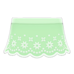 Lace Skirt Green