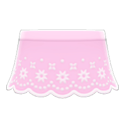 Lace Skirt Pink