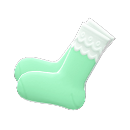 Lace Socks Green