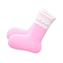 Lace Socks Pink