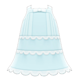 Animal Crossing Lacy Dress|Blue Image