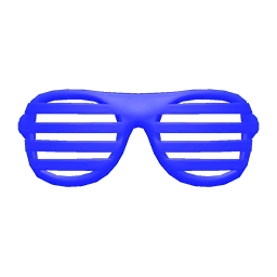 Animal Crossing Ladder Shades|Blue Image