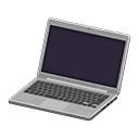 Laptop Silver / Online shopping