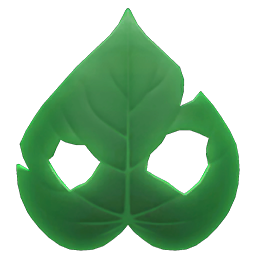 Animal Crossing Leaf Mask Image