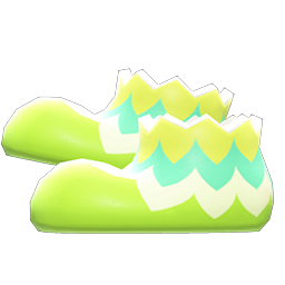 Animal Crossing Leaf-egg Shoes Image