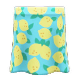 Lemon Skirt Light blue