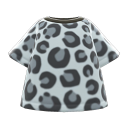 Animal Crossing Leopard Tee|Gray Image