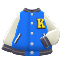 Letter Jacket Blue