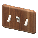 Light Switch Wood grain