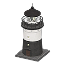 Animal Crossing Lighthouse|Black Image