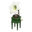 Lily Record Player White