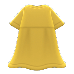 Linen Dress Mustard
