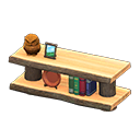 Log Decorative Shelves