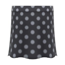 Long Polka Skirt