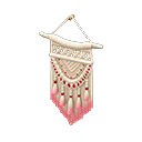 Macrame Tapestry Pink