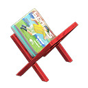 Magazine Rack Red / Sports