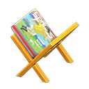 Magazine Rack Yellow / Sports