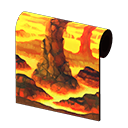 Animal Crossing Magma-cavern Wall Image