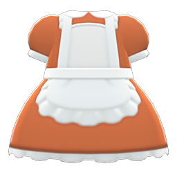 Maid Dress Brown