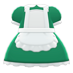 Maid Dress Green