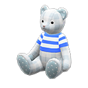 Mama Bear Checkered / Blue stripes